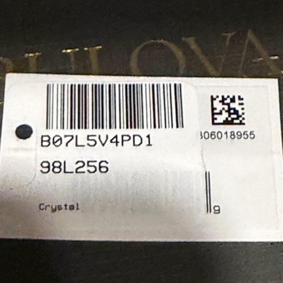 NWT Authentic Bulova Crystal and Gold Watch- never worn, beautiful in box 🎄🎄 - Picture 14 of 15